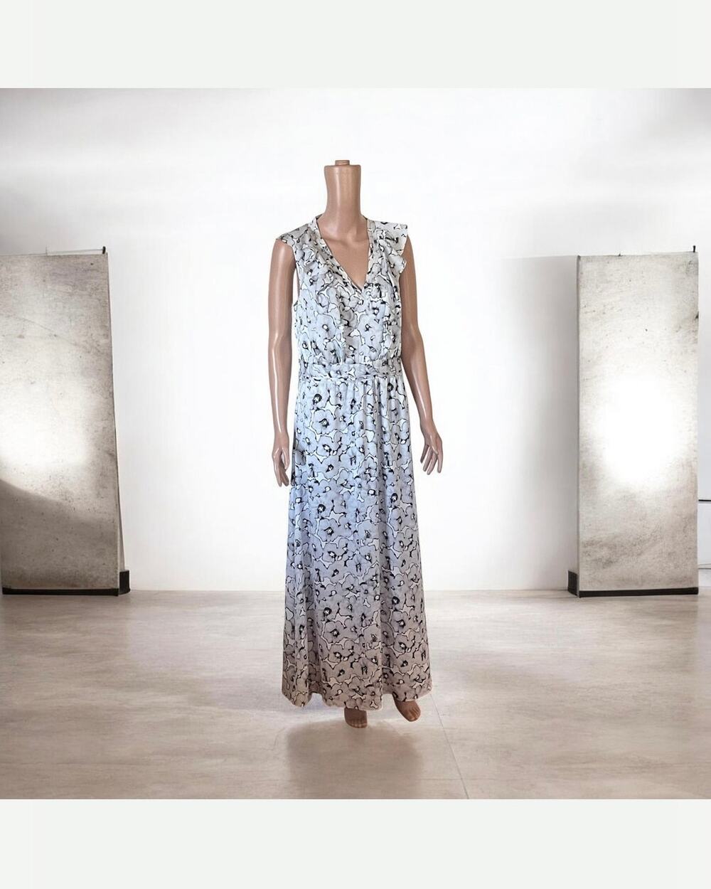 Banana Republic Maxi Dress Size 10 Sleeveless Lined
